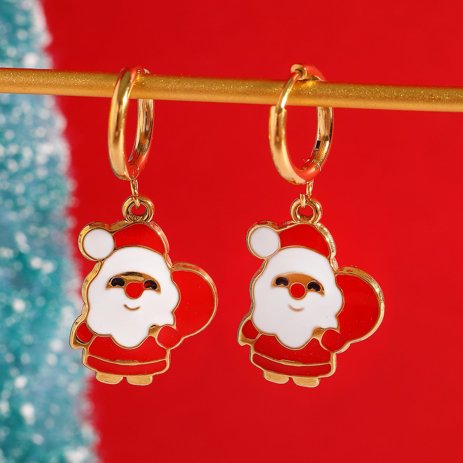 Wholesale Holiday Snowflake Christmas Tree Old Man Pendant